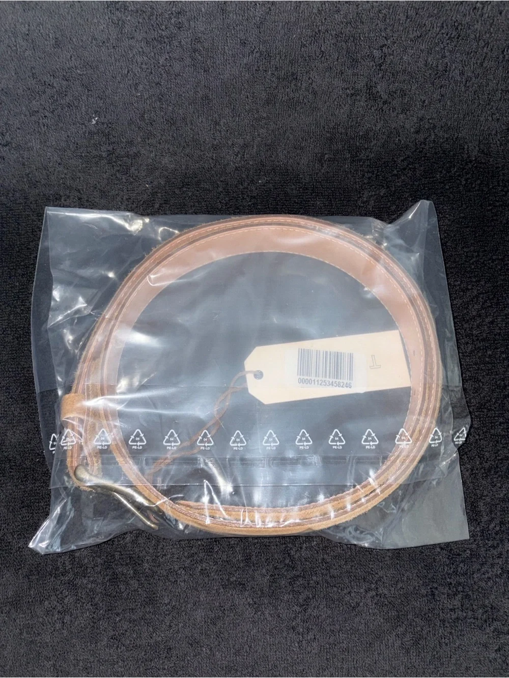 NWT Tecovas Honey Suede Belt Men’s 38